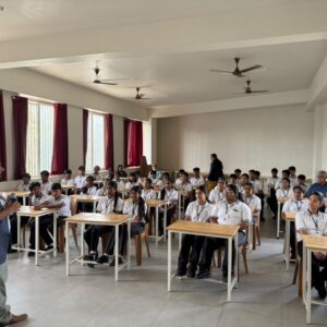at Christ Nagar school
